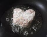 ハンバーグカツチョコソースかけ作り方4写真