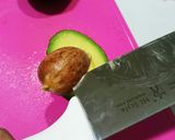 揚げずにアボカドトマトのチーズ入りフライ作り方2写真