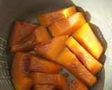 炊飯器で煮くずれナシ☆かぼちゃの甘露煮作り方3写真