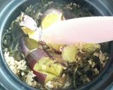 出汁不要のさつま芋×塩昆布の炊き込みご飯作り方16写真
