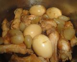 手羽元とたまご煮作り方6写真