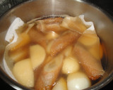 とろとろ☆かぶとごぼう天の煮物作り方2写真