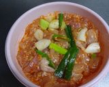 塩麹と豆板醤のピリ辛親子丼作り方2写真