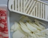 大人のみぞれ煮つゆだく牛丼♪作り方1写真