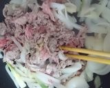 大人のみぞれ煮つゆだく牛丼♪作り方4写真