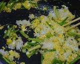 冬レシピ せりチャーハン作り方5写真