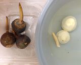 くわいの揚焼作り方1写真