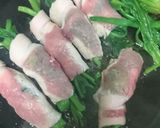 ほうれん草の肉巻き生姜焼き作り方5写真