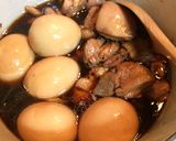 卵と鶏肉の甘辛煮♡作り方5写真