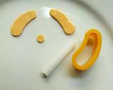 簡単☆ホットDogなワン!プレート作り方1写真