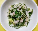 ☆白菜 切り昆布 ハム サラダ作り方3写真