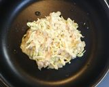 ケトン食 お好み焼き サラダ作り方2写真