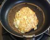 ケトン食 お好み焼き サラダ作り方3写真