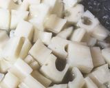 レンコンの酢醤油炒め作り方3写真