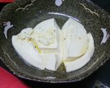 水切り豆腐 ハーブソルト&オリーブオイル作り方3写真