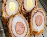竹輪とソーセージとチーズと豚肉の一口カツ作り方6写真