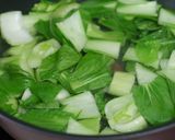 缶・短！青梗菜のこーんなツナサラダ作り方2写真