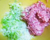 簡単！豚ひき肉とネギDEプリプリ水餃子♪作り方3写真