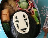 千と千尋の神隠し☆カオナシのキャラ弁作り方5写真