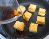 簡単＊厚揚げの甘酢照焼き作り方5写真