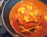 ソースが絶品【目玉焼き煮込みハンバーグ】作り方16写真