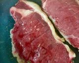 お安い牛肉で柔らか仕上げのビーフステーキ作り方10写真