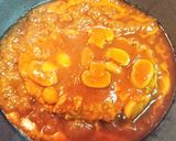 ソースが絶品【目玉焼き煮込みハンバーグ】作り方17写真