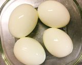 オイル煮の残りで茹で卵のレモンオイル漬け作り方3写真
