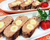 ソースが絶品【目玉焼き煮込みハンバーグ】作り方26写真