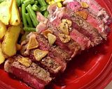 お安い牛肉で柔らか仕上げのビーフステーキ作り方14写真