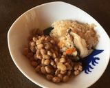どまんなか田沼納豆と炊き込み御飯作り方3写真