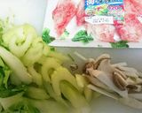 糖質オフ　セロリの炒めもの作り方1写真