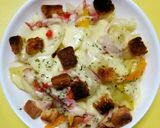 じゃがいも パプリカ 玉ねぎ チーズ焼き作り方7写真