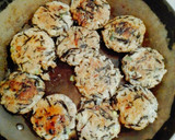 長ねぎとひじきの照り焼きおからバーグ作り方6写真