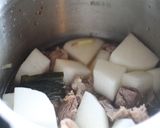 牛すじと大根の煮込み作り方4写真