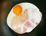 簡単すぎる！ハムエッグうどん作り方3写真