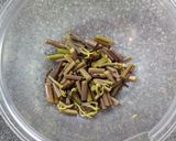 さっぱり副菜♡わらびと塩昆布の甘酢和え作り方3写真