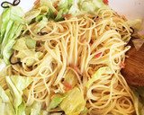 気分は春♪桜えびとキャベツの和風パスタ♡作り方4写真