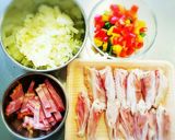 炊いたご飯で♪簡単チキンパエリア風作り方5写真