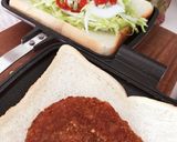コロッケのホットサンド ケチャップ味作り方1写真