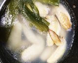 身体に優しい鶏手羽先の生姜スープ作り方2写真