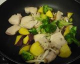 鶏と季節の野菜の塩麹焼き作り方3写真