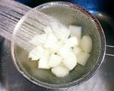 味染み大根の豚挽き肉そぼろあんかけ作り方3写真