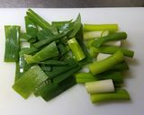 九条ねぎの中華炒め作り方1写真