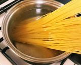 手抜き アボカドのクリームパスタ作り方1写真
