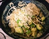 手抜き アボカドのクリームパスタ作り方5写真