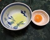 ふわっふわ＊メレンゲ卵かけごはん海苔風味作り方1写真