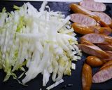 簡単!白菜カリーヴルスト作り方1写真