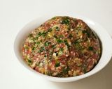 たけのこの胡麻香る手作り餃子作り方3写真