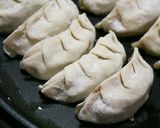たけのこの胡麻香る手作り餃子作り方5写真